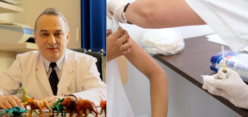 Copiii nevaccinați de rujeolă sunt expuși la alte două infecții / Foto 1 cu prof. dr. Sorin Man: Research Gate / Foto 2: screenshot Facebook Ministerul Sănătății