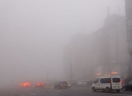 Cod galben de ceață și ghețuș în zona joasă a județului Cluj / Foto: monitorulcj.ro