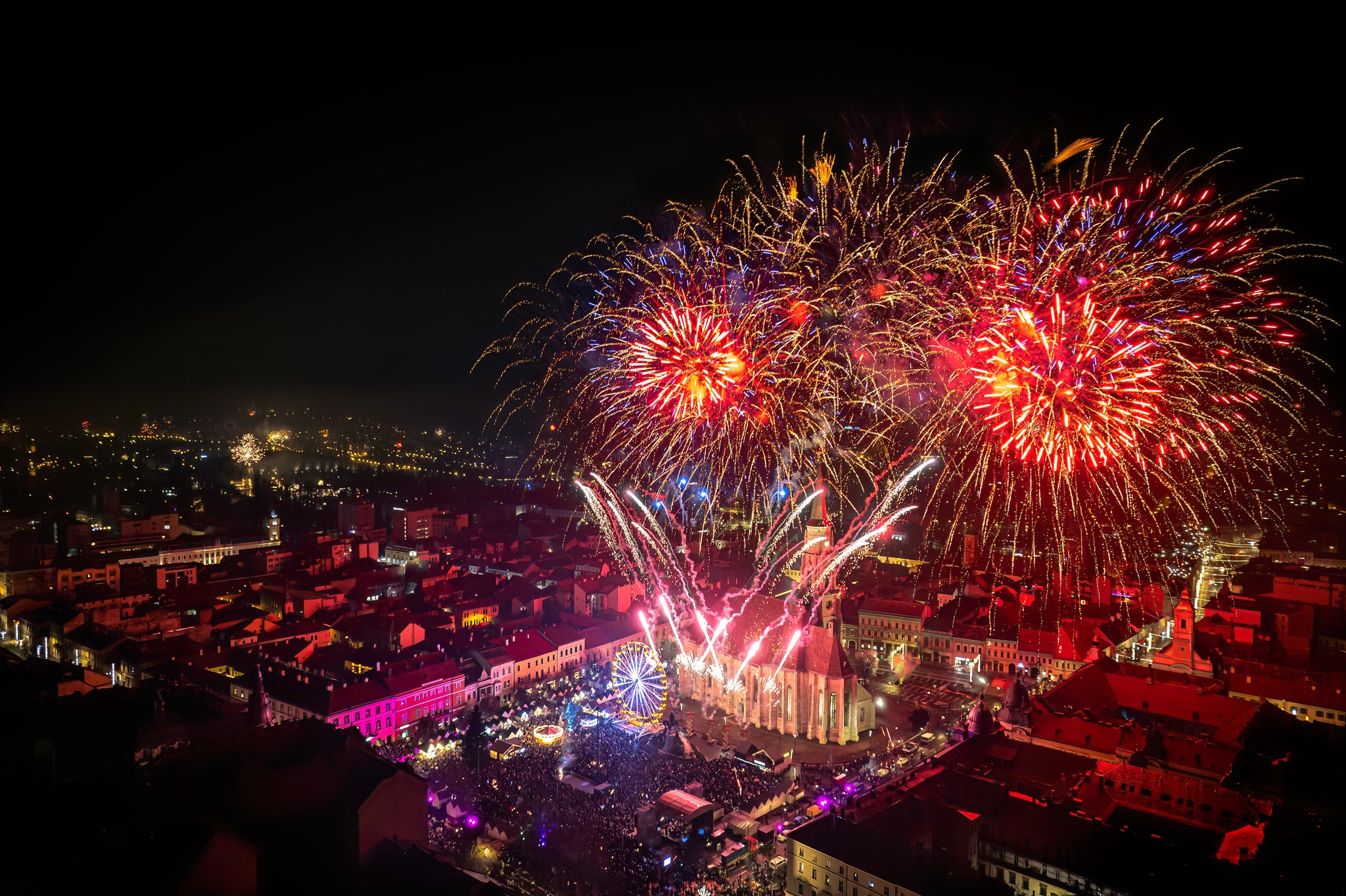 Vreme mai caldă de Revelion decât în mod normal / Foto: Municipiul Cluj-Napoca - Facebook