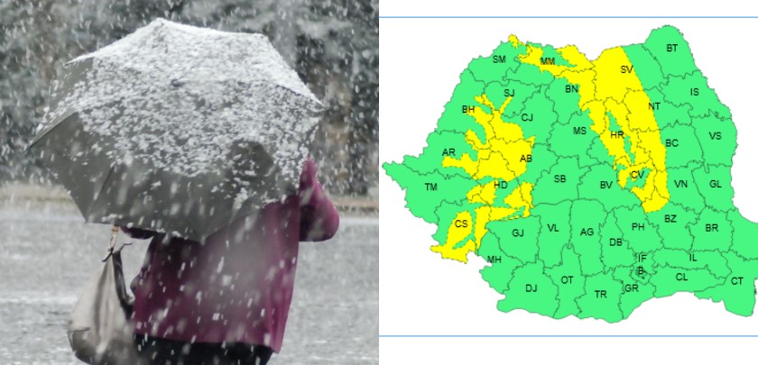 Avertizare de cod galben de vreme rea / Foto 1: arhivă monitorulcj.ro
