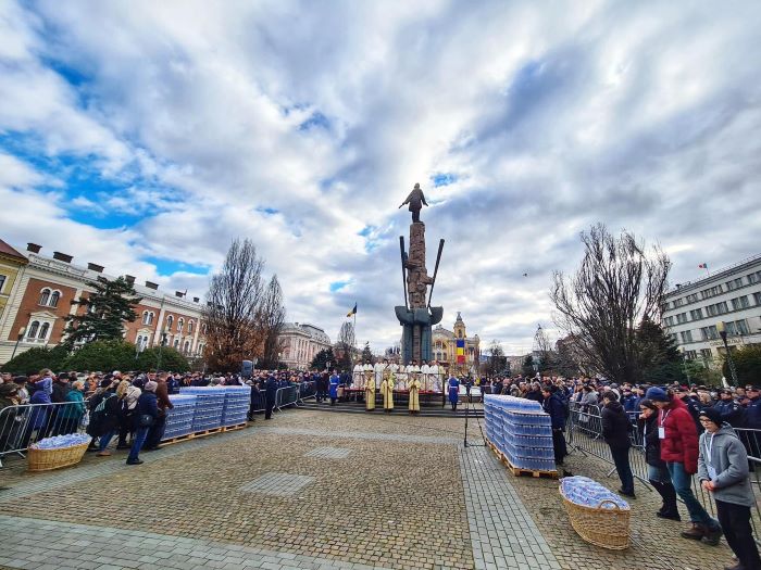 Slujna de Bobotează din 2023/ Foto: Mitropolia Clujului - Facebook
