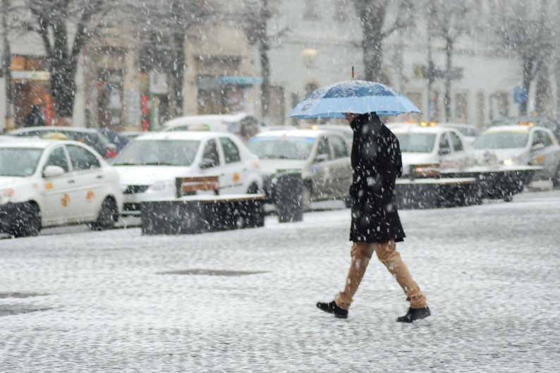 Avertizare meteo de ninsori / Foto: monitorulcj.ro