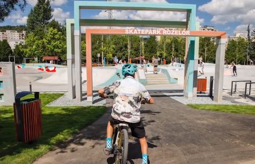 Skatepark Rozelor/Foto: Municipiul Cluj-Napoca Facebook.com