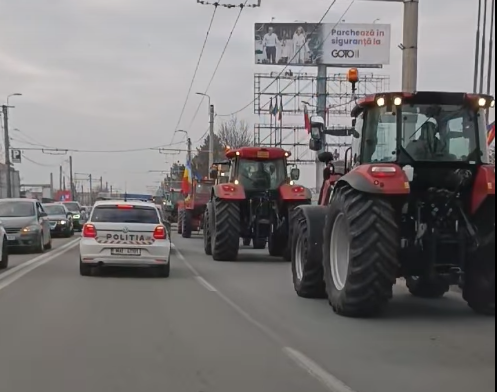 Protestul fermierilor și transportatorilor