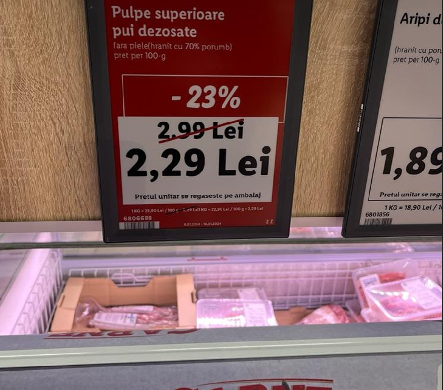 Măsura limitării prețurilor la o serie de alimente de bază ar putea fi prelungită/Foto: Florin Barbu Facebook.com