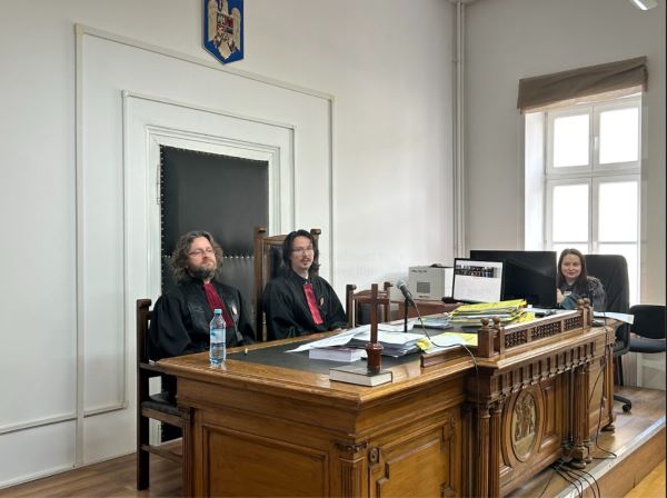 Judecătorul Cristi Danileț la ultima ședință