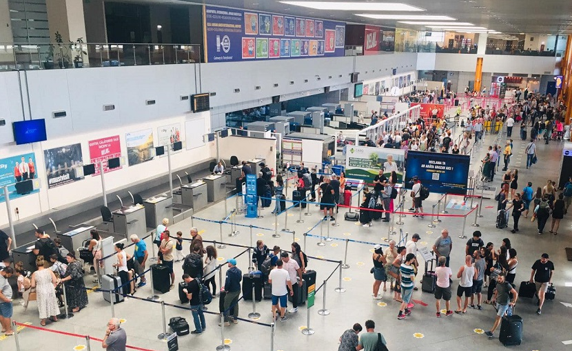 Aeroportul din Cluj/ Foto: Aeroportul Internațional Avram Iancu Cluj Facebook.com