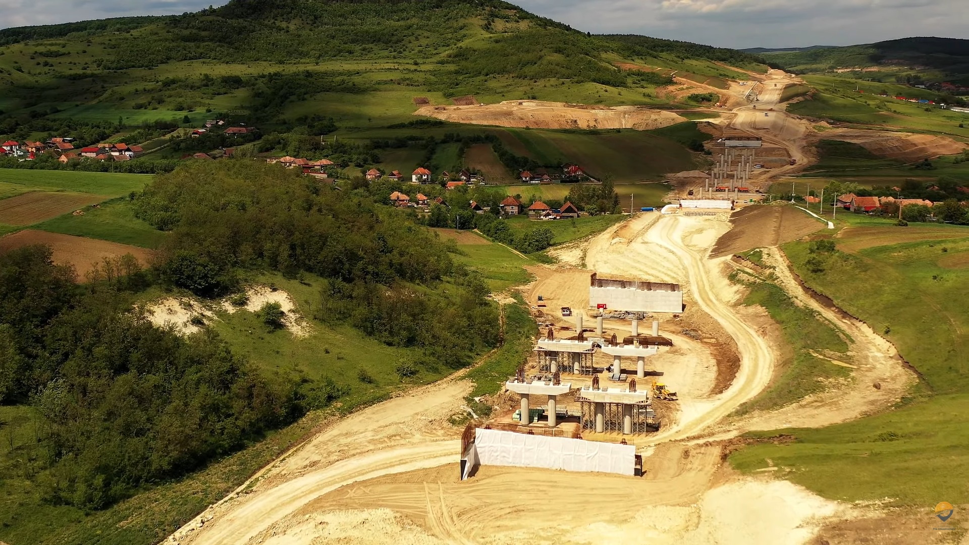 Șantier Autostrada Transilvania/Foto: Asociația Pro Infrastructura