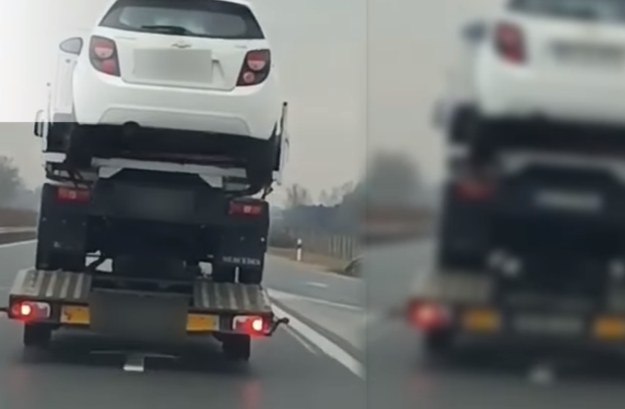 Români amendați de autoritățile din Ungaria pentru un transport periculos/Foto: NAV