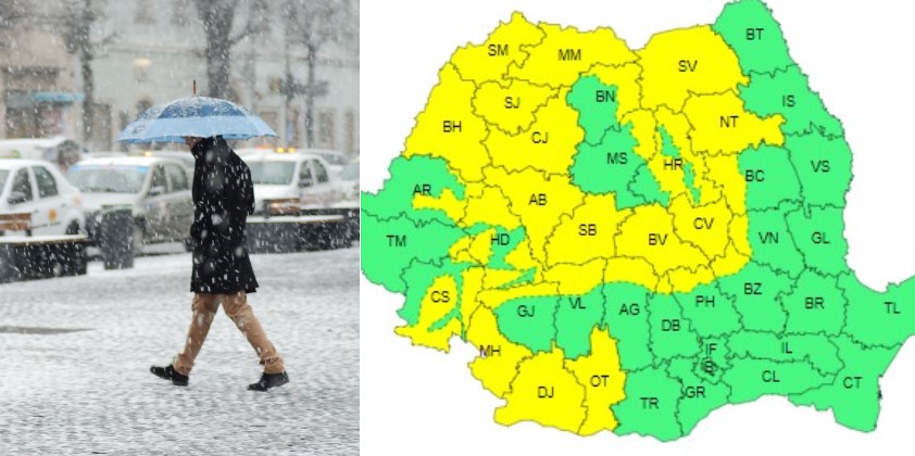 Avertizare de vreme rea/ Foto 1: monitorulcj.ro