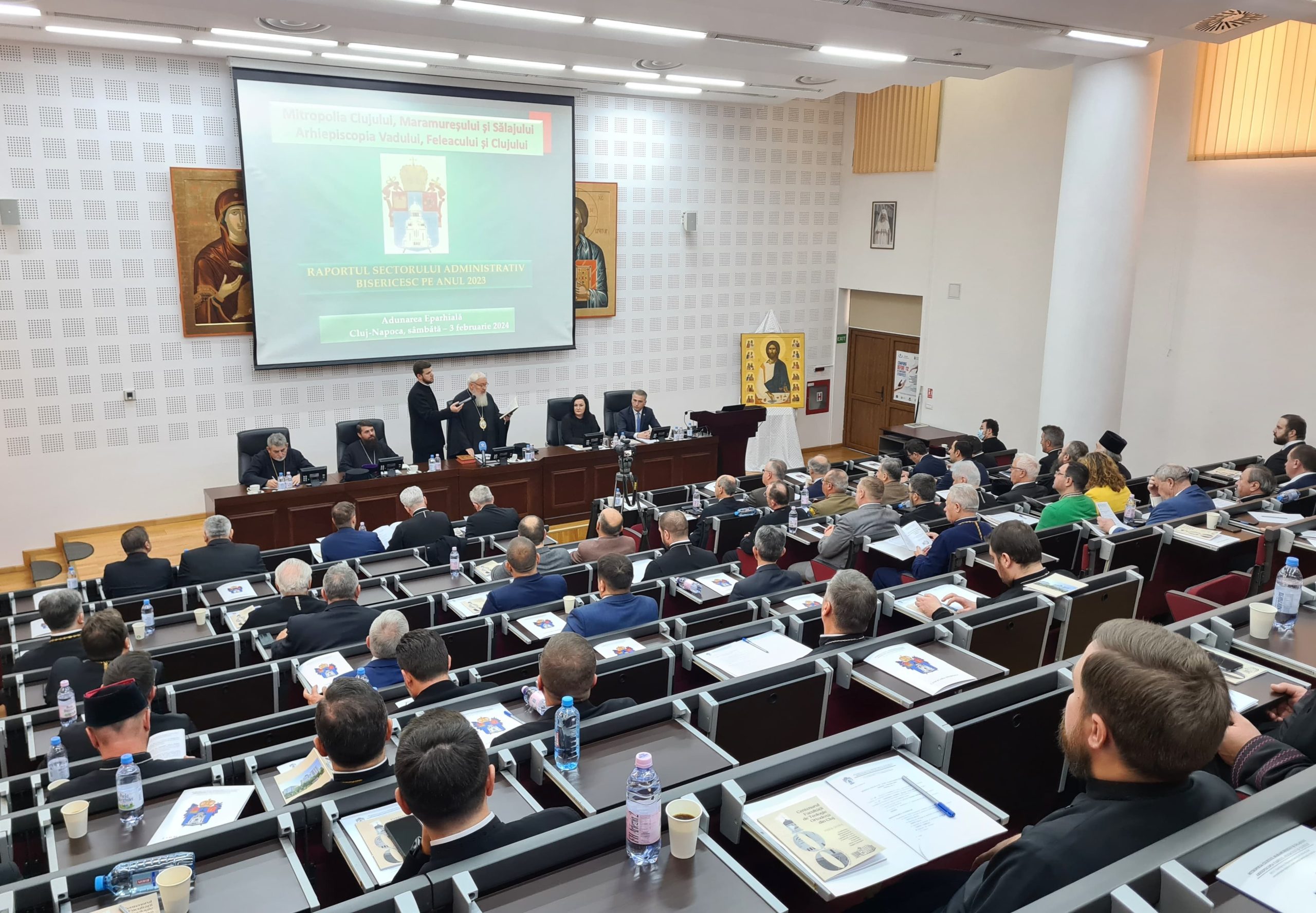 Bilanțul Arhiepiscopiei Clujului pe anul 2023. FOTO: Arhiepiscopia Clujului