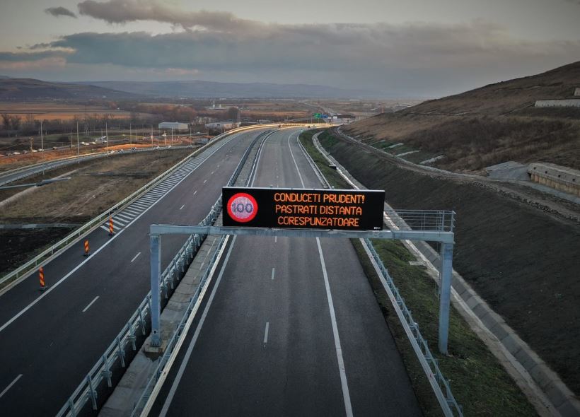 Timpul călătoriei dintre Cluj-Napoca și Zalău se va înjumătăți odată cu deschiderea celor două loturi lipsă ale Autostrăzii Transilvania/ Foto: /Compania Națională de Administrare a Infrastructurii Rutiere - Facebook