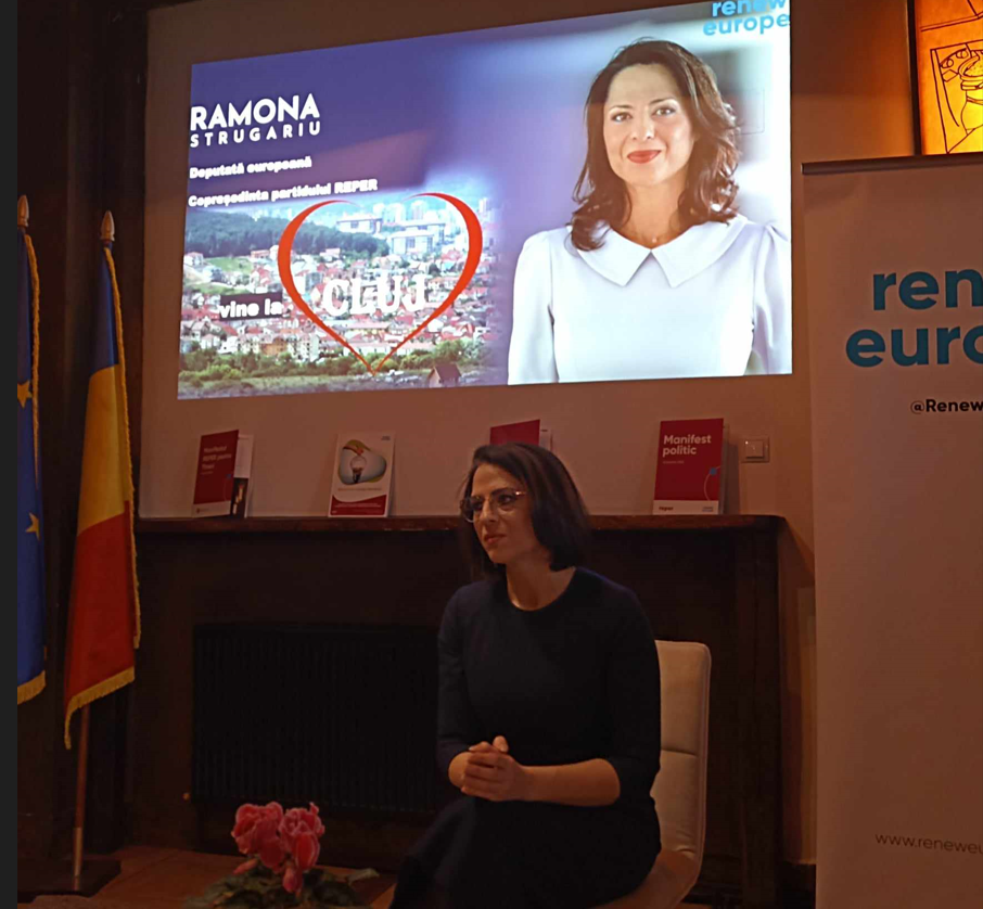 Eurodeputata Ramona Strugariu a deschis un birou europarlamentar la Cluj