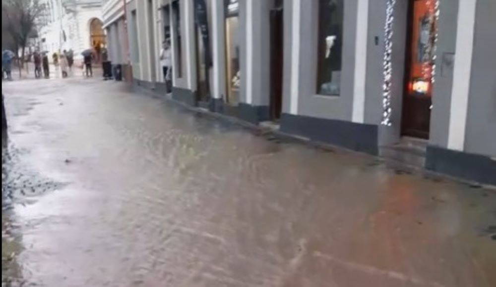 Centrul Clujului a devenit navigabil/ Foto: Info Trafic Cluj-Napoca - Facebook