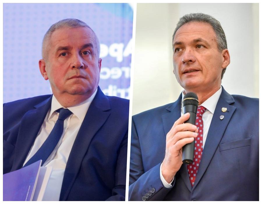 Europarlamentarul Daniel Buda (PNL) și Alexandru Cordoș