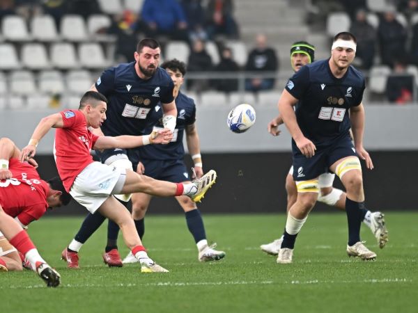 Naţionala României a fost învinsă fără drept de apel de echipa Portugaliei/ Foto: Rugby Romania - Facebook (Răzvan Păsărică/ SportPictures.eu)