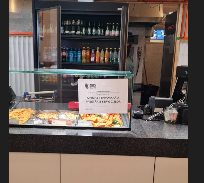 Restaurant închis de Protecția Consumatorilor Cluj/Foto: Protecția Consumatorilor