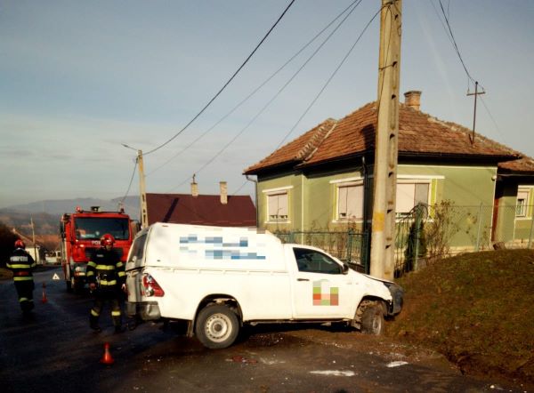 Accident în Aghireșu