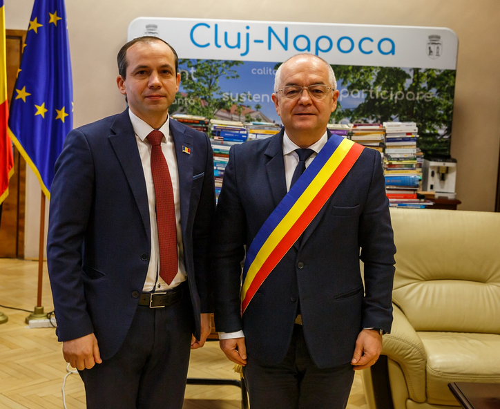 Vizita lui Nicolae Dandiș