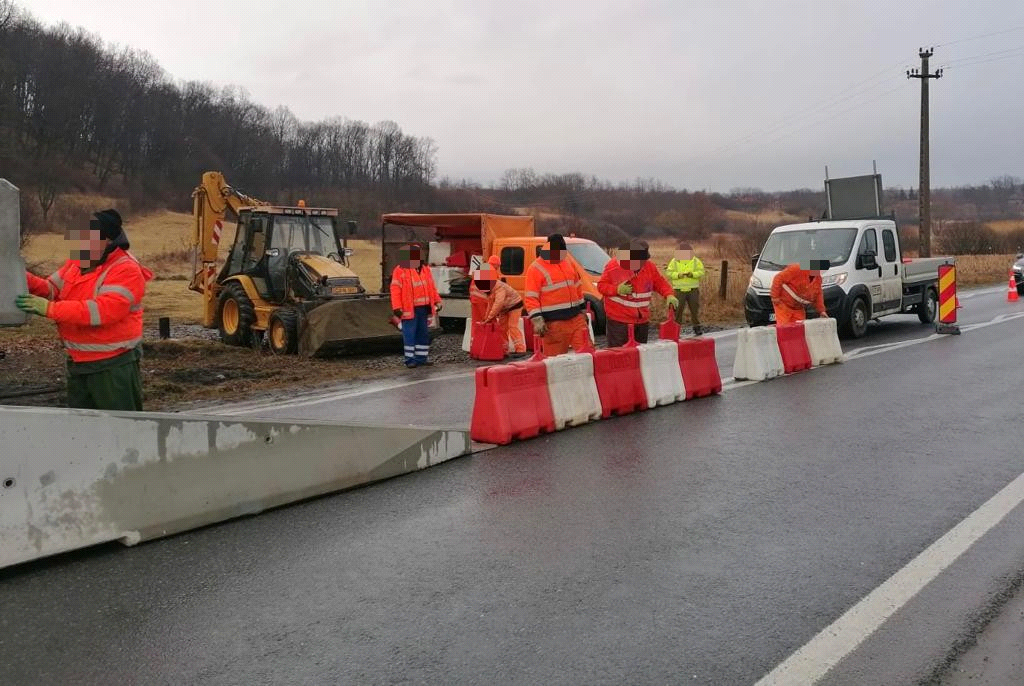 Restricții de circulație între Huedin și Poieni