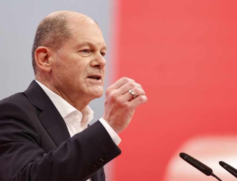 Cancelarul german Olaf Scholz exclude posibilitatea ca țările membre din Uniunea Europeană sau NATO să trimită trupe în Ucraina/Foto: Olaf Scholz X