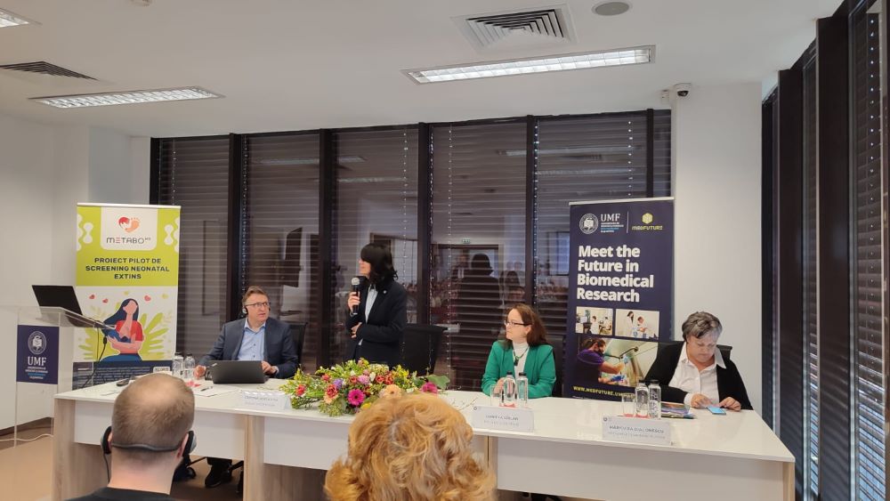 Peste 10.000 de bebeluși din 11 județe din România au beneficiat de analize gratuite pentru depistarea a 32 de boli rare/ Foto: monitorulcj.ro
