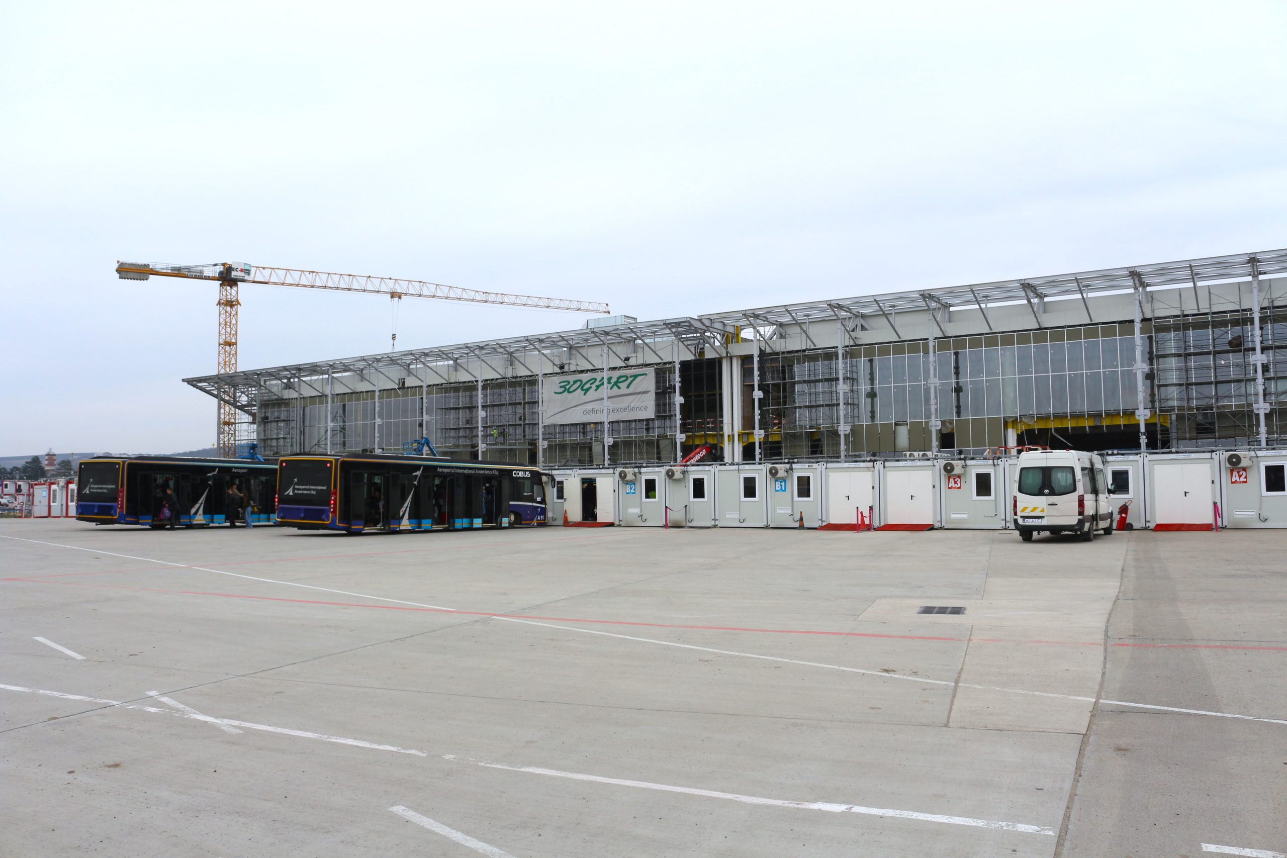 Extinderea terminalului de plecări de pe Aeroportul Cluj