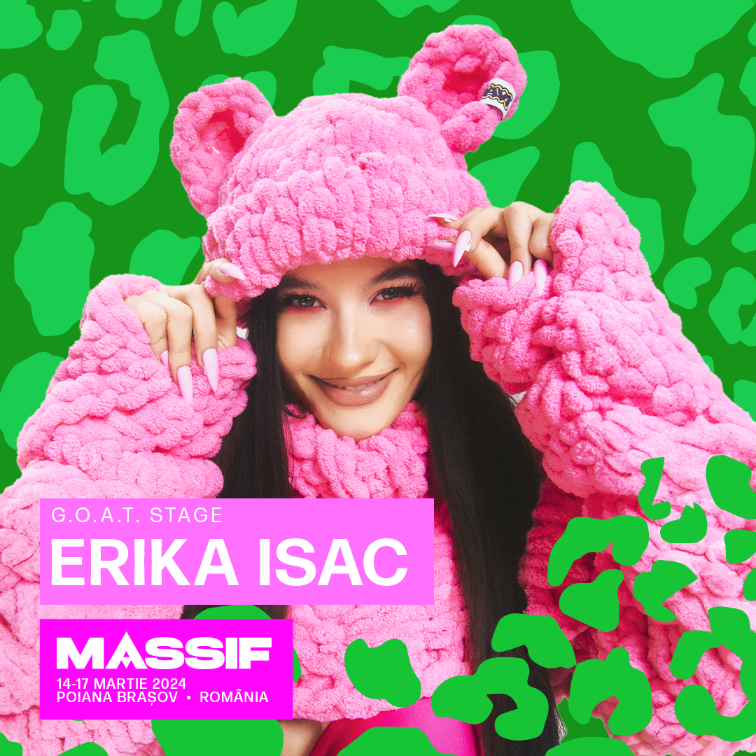 Erika Isac vine la festivalul Massif . Sursa foto: Massif