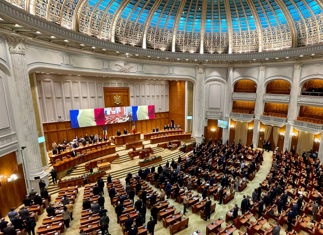 Parlamentul va avea o capelă ordotoxă. Când va fi inaugurată.  Sursă foto: Facebook/ Camera Deputatilor