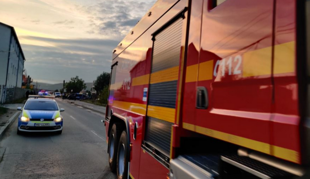 Incendiu la un centru pentru persoane cu handicap din Bihor. Sursă foto: ISU Cluj