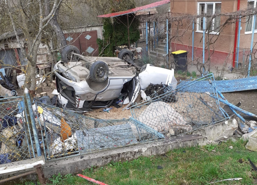 Accident rutier grav