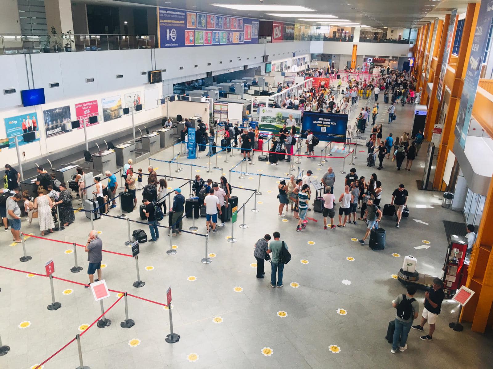România intră la noapte în spațiul aerian Schengen. FOTO: Facebook/ Aeroportul Internațional „Avram Iancu” Cluj