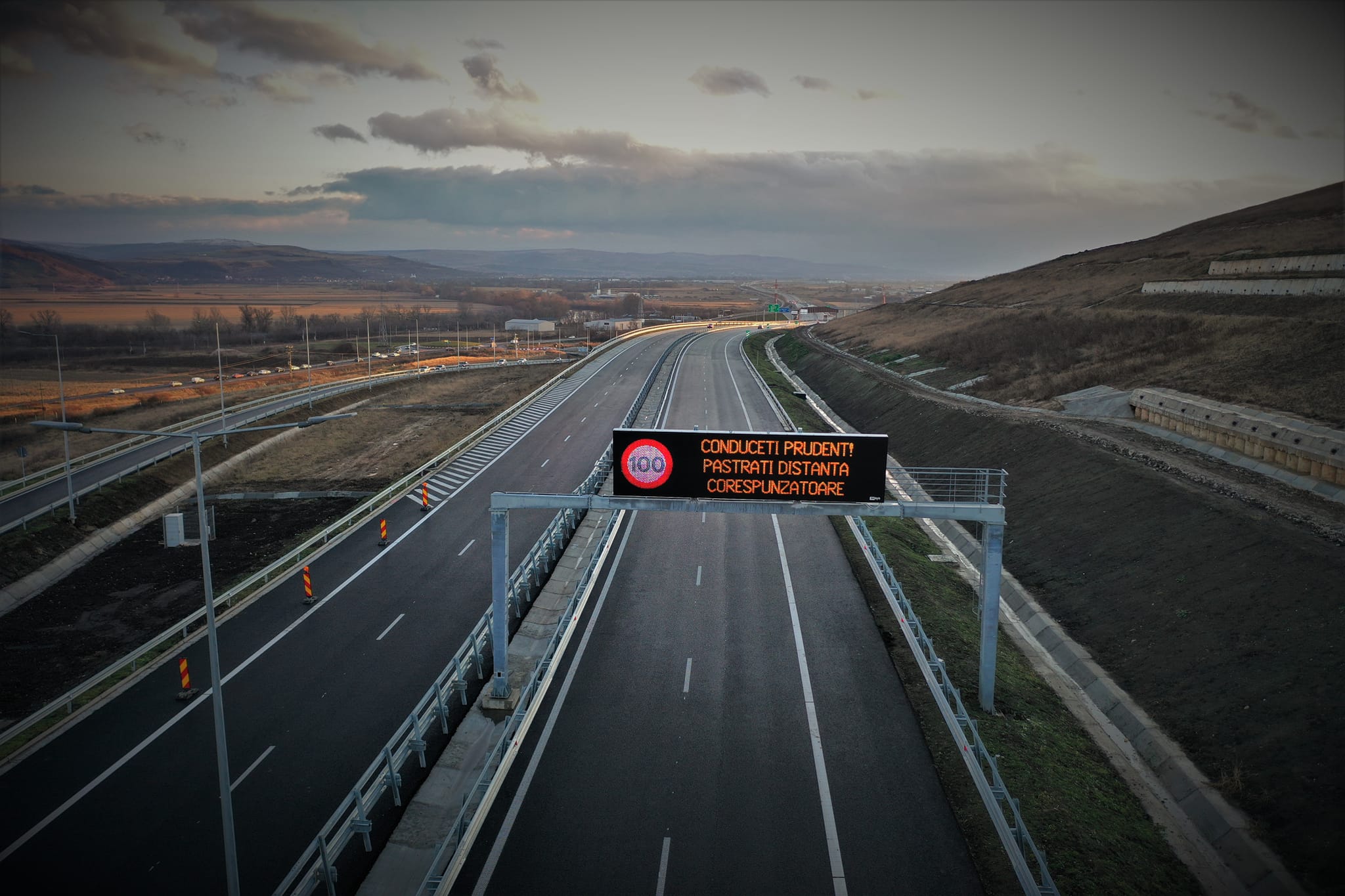 4 milioane pentru servicii de pază pe lotul Biharia-Borș II de pe A3. FOTO: CNAIR/ Facebook