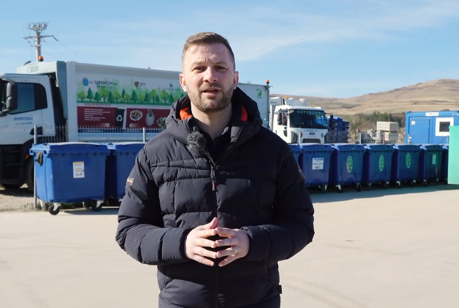 Comuna Florești va avea un centru destinat pentru colectarea deșeurilor voluminoase. Sursă: captură FOTO/ Facebook/ Bogdan Pivariu