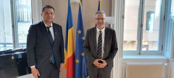 Deputatul PNL de Cluj Radu Moisin a avut o întrevedere cu Nicolas Warnery