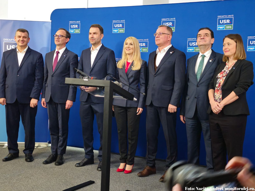 Alianța Dreapta Unită are planuri mari pentru Cluj-Napoca.  De la stânga la dreapta: Eugen Tomac (președintele PMP)