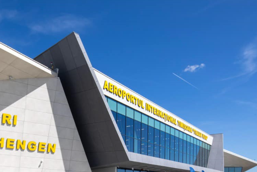 Un avion a aterizat de urgenţă pe Aeroportul Timişoara după o ameninţare cu bombă/Foto: Aeroportul Internațional Timișoara Facebook.com