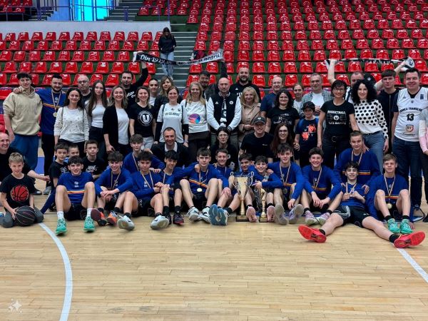 Acest weekend a adus o performanță deosebită pentru juniorii Academiei U-BT/ Foto: U-BT Cluj-Napoca - Facebook