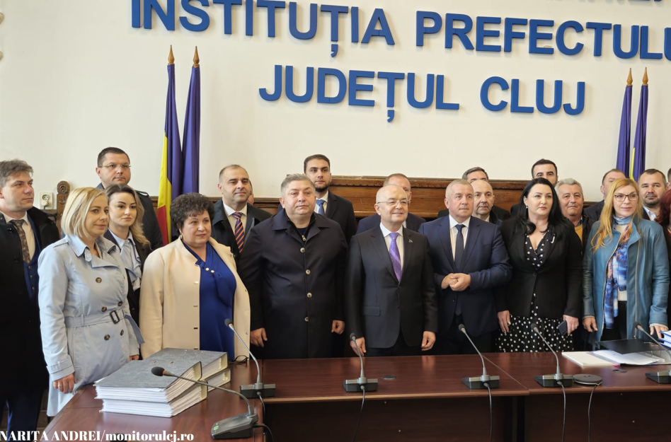 PNL Cluj și-a făcut intrarea în cursa electorală. Sursă foto: Narița Andrei/monitorulcj.ro