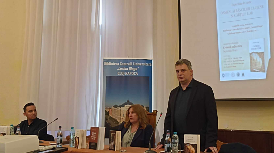 Septimiu Moga a lansat noul său volum „Cronici Subiective”