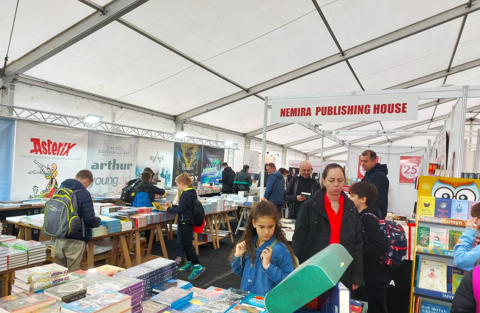 Târgul de Carte Gaudeamus se desfășoară în perioada 24-28 aprilie/ Foto: organizatori