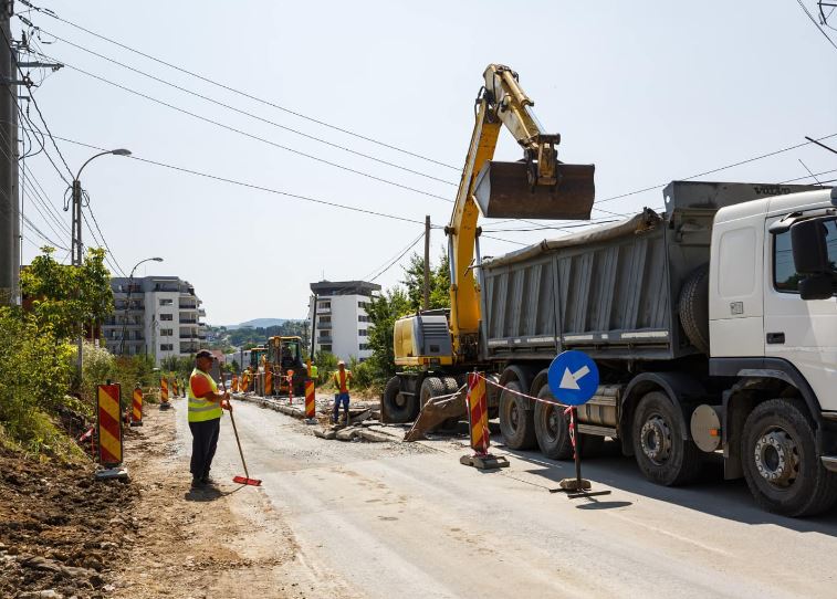 Lucrări de modernizare strada Giuseppe Verdi