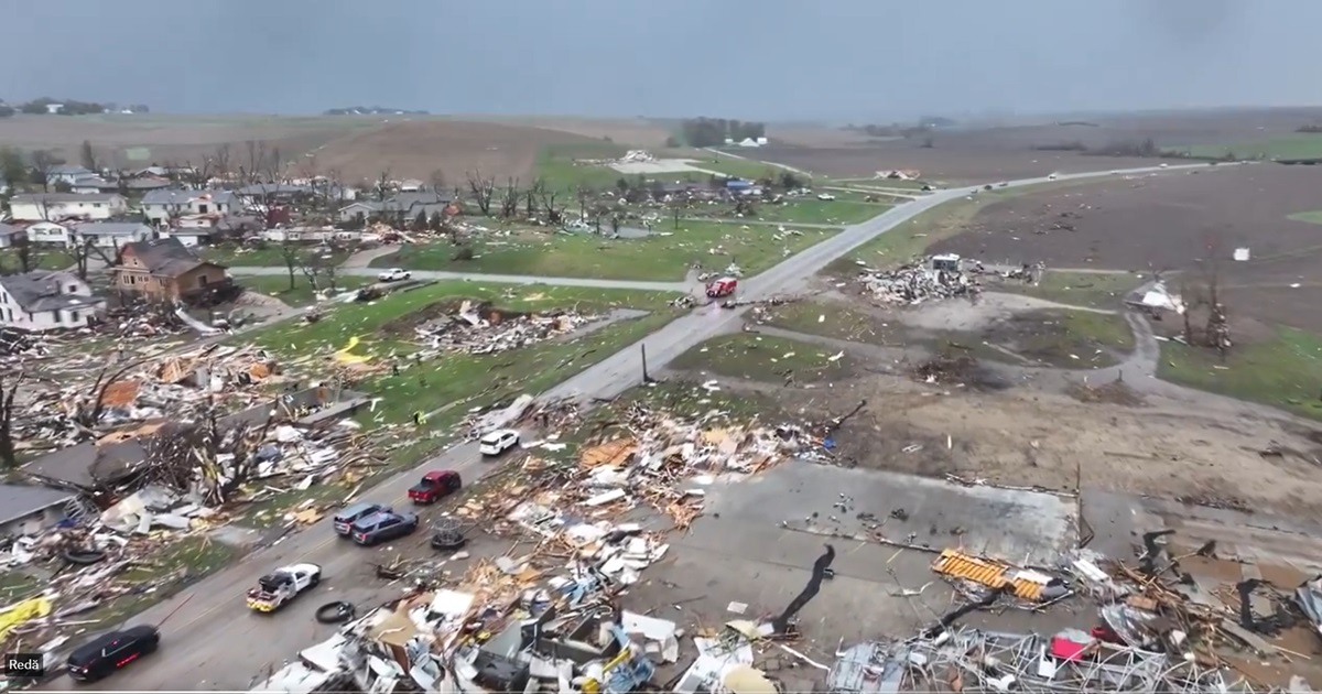 Tornada devastatoare distruge o clădire industrială din SUA. Sursă: My Radar Weather