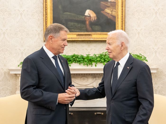 Preşedintele Klaus Iohannis va primi miercuri Distinguished International Leadership Award pentru anul 2024