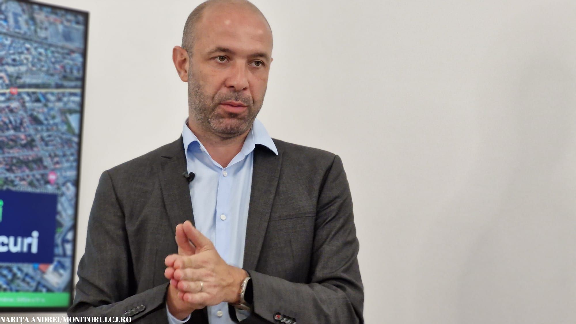Sabin Sărmaș propune realizarea a peste 3000 de locuri de parcare supraterane pe depourile CTP. Foto: Narița Andrei
