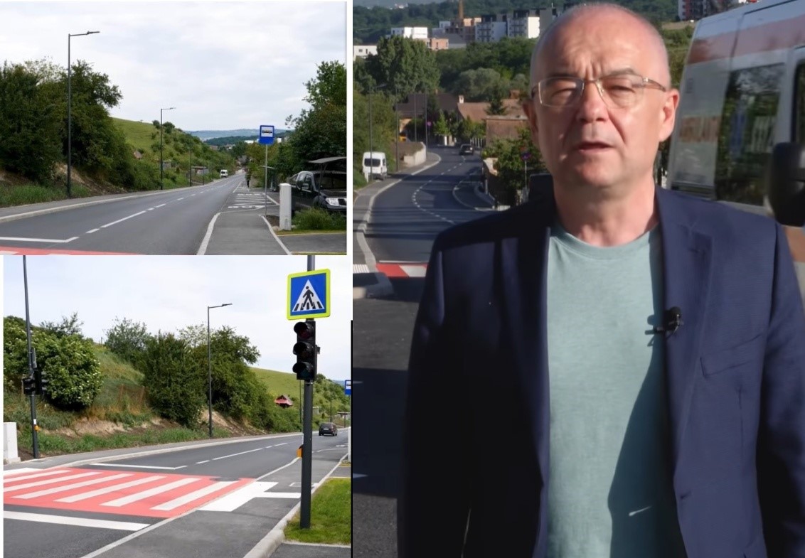 Lucrările pe strada Valea Seacă