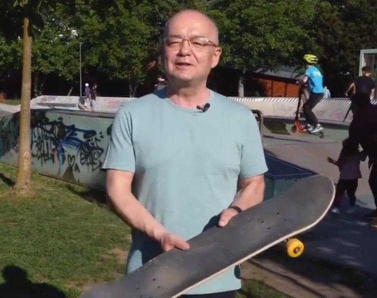 Skatepark pentru distracție