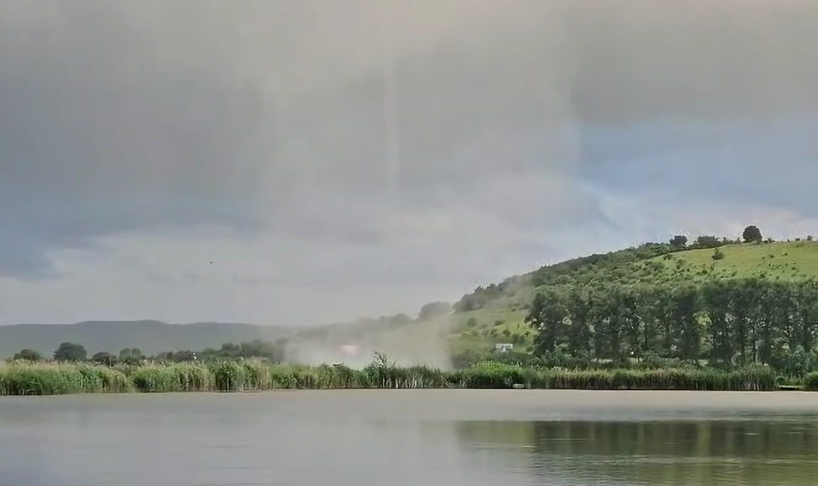 Imagini spectaculoase pe lacul Mărtinești din Cluj| Foto: cititor monitorulcj.ro