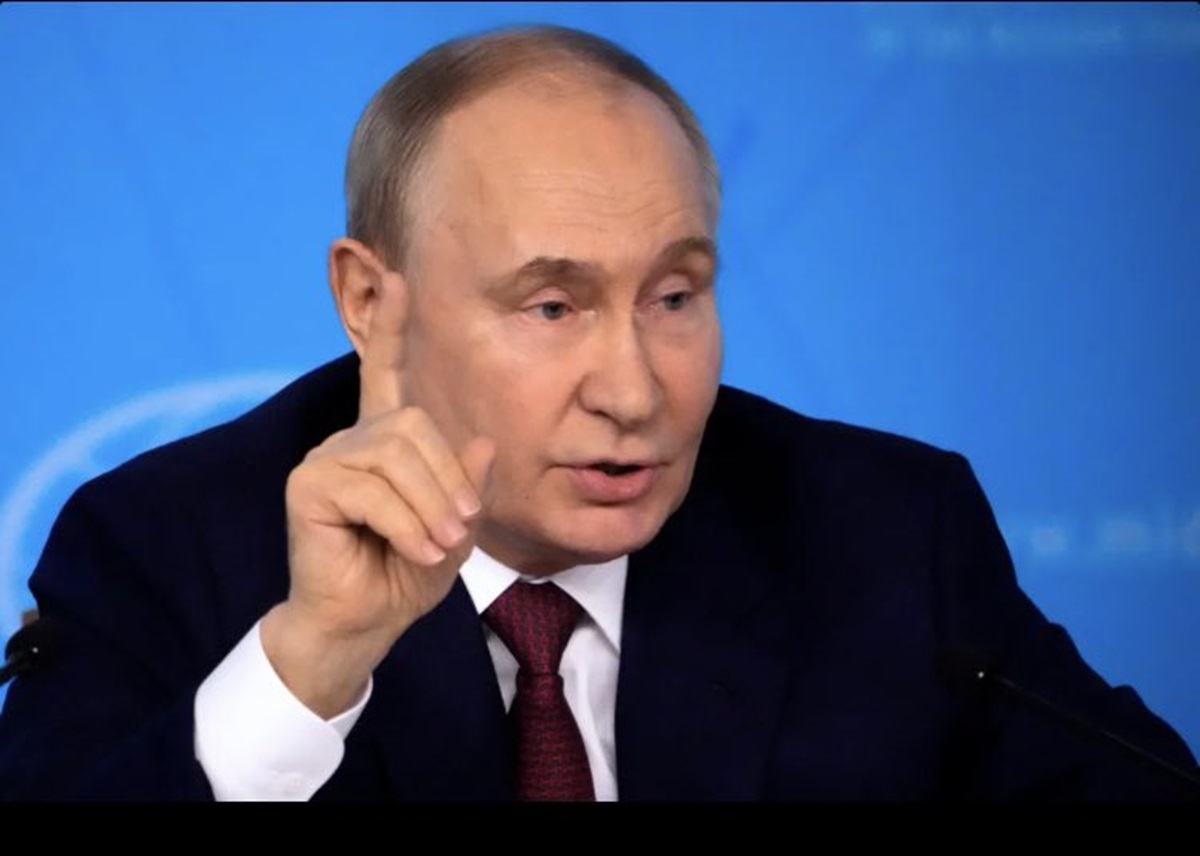 Vladimir Putin a prezentat „condițiile prealabile” ale Rusiei pentru începerea negocierilor de pace cu Ucraina. Foto: Sergej Sumlenny