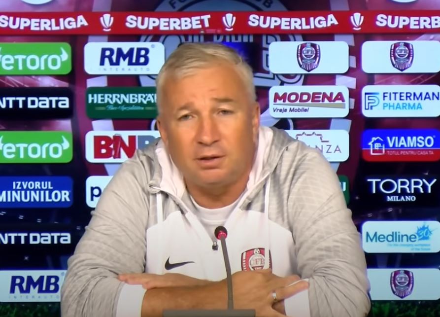 Dan Petrescu: „Îmi mai doresc încă patru sau cinci jucători!”|Foto: Fotbal Club CFR 1907 CLUJ youtube.com